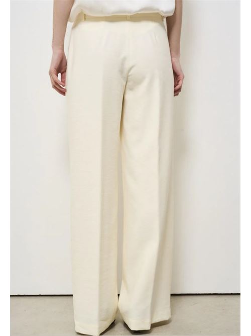 Pantalone a palazzo in lino Manila Grace MANILA GRACE | P110VU-MA332